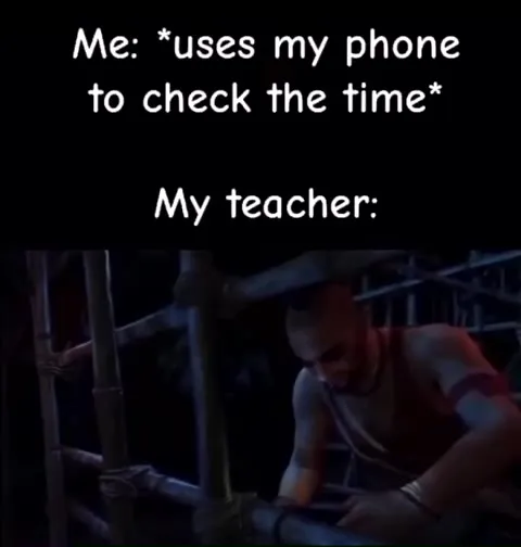 Teacher Catches Me Checking My Phone