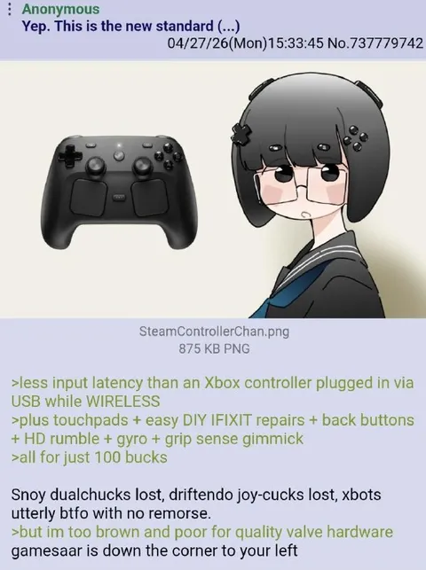 Steam Controller-Chan Defense