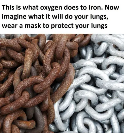 Oxygen Makes Iron Rust