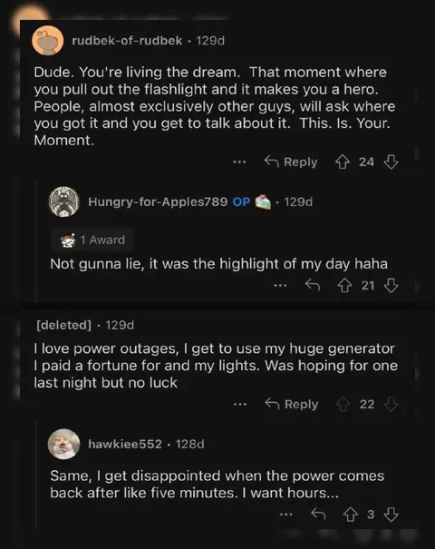 Power Outage Generator Triumph
