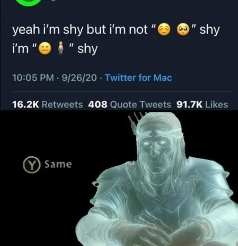 Not That Kind of Shy