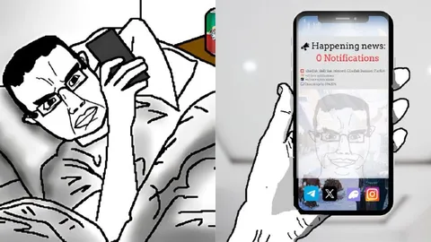 Zero Notifications Wojak