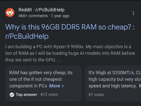 Why Is 96GB DDR5 RAM So Cheap