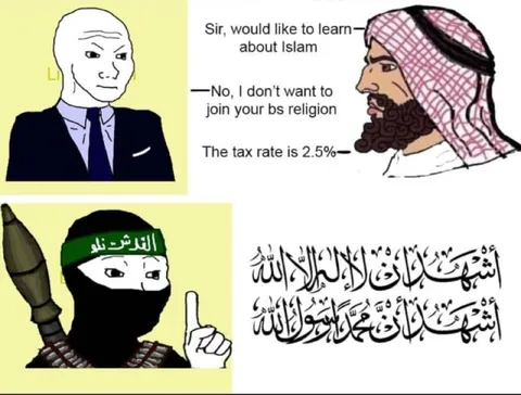 Wojak Learns About Islam