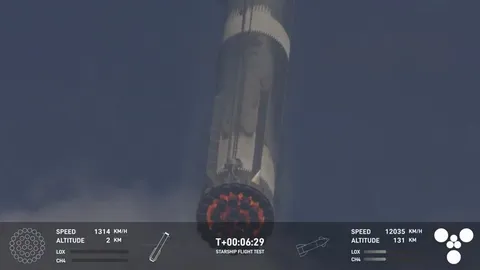 Starship Gets Caught by the Tower