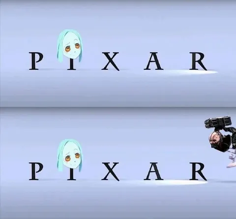 Creepy Pixar Logo