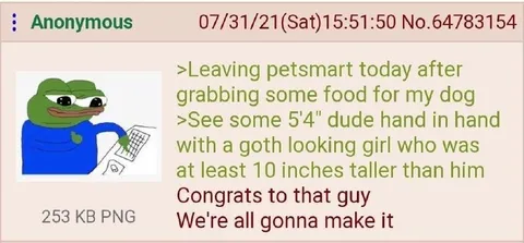 Pepe Sees a Happy Couple