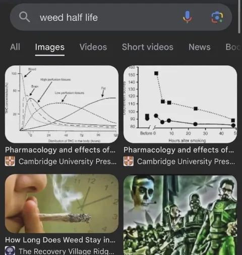 Weed Half-Life Search Results