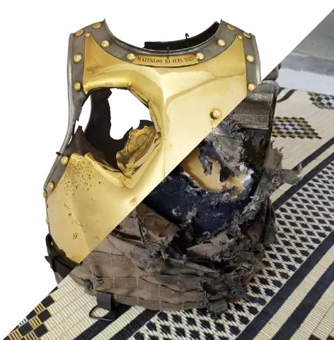 Armor Survives Waterloo, Barely