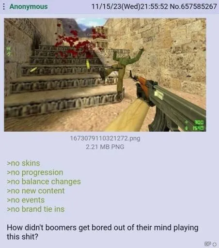 Boomers Never Got Bored
