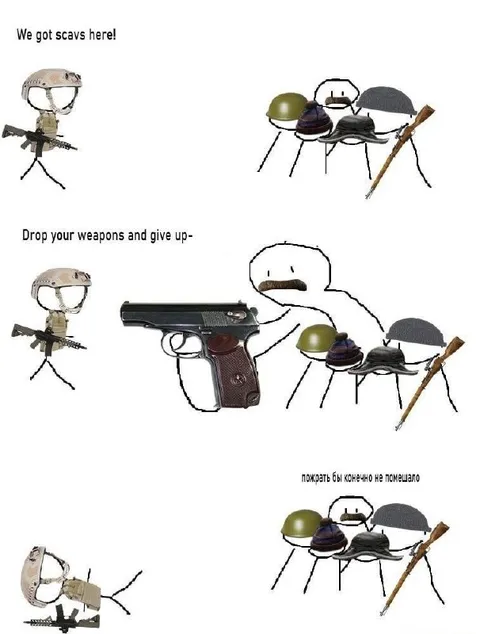 Scavs Refuse to Surrender