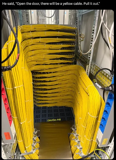 Find the Yellow Cable