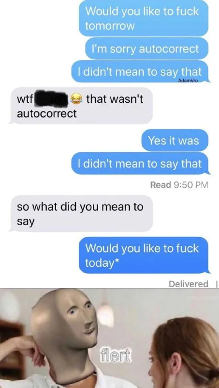 Would You Like to Fuck Today