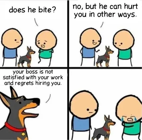 Boss Regrets Hiring You