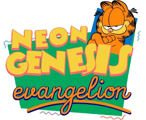 Garfield Neon Genesis Evangelion