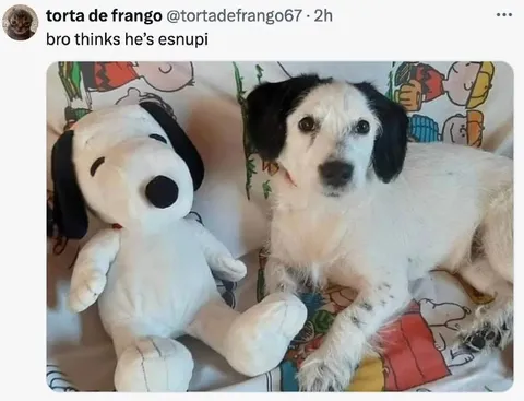 Bro Thinks He’s Snoopy