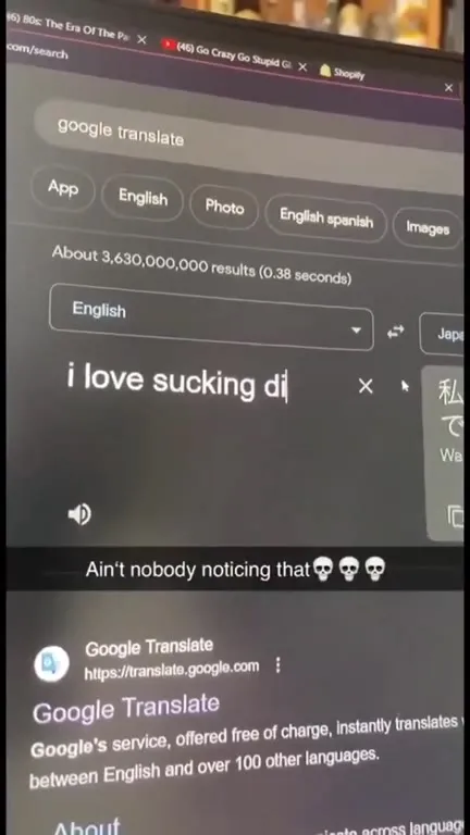 Google Translate Gets Him Fired