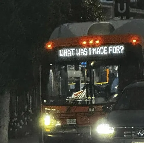 What Was I Made For Bus