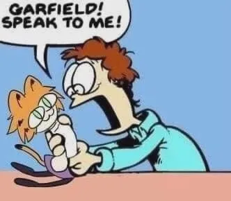 Garfield Won’t Speak