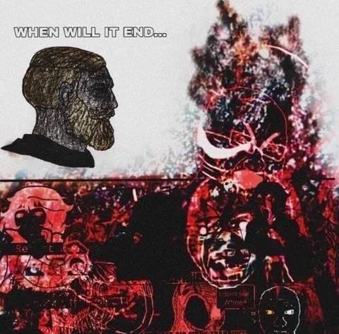 When Will It End Wojak