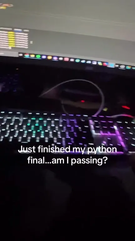 Python Final Ends in Blue Screen