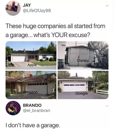 I Don't Have a Garage