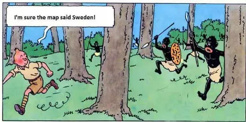 The Map Said Sweden