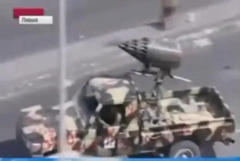 Военная техника и внезапный взрыв