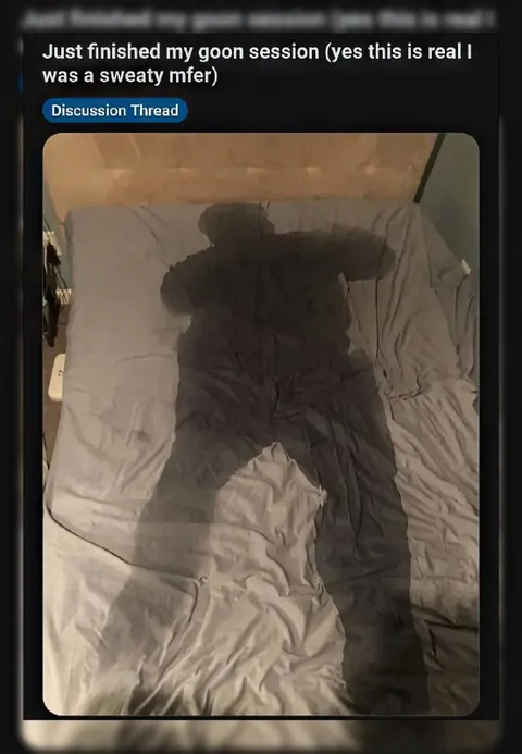 Sweaty Bed Imprint After Gooning
