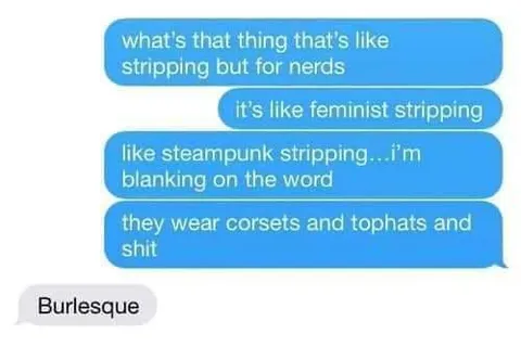 Steampunk Stripping for Nerds