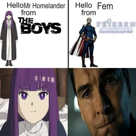 Homelander Meets Frieren