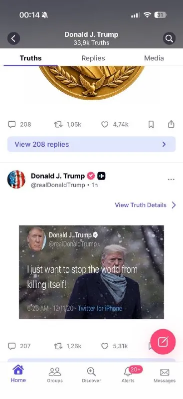 Trump Wants to Save the World