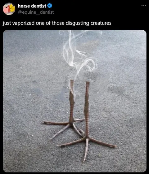 Vaporized Disgusting Creature