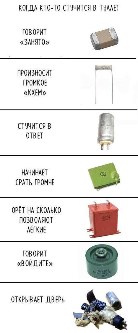 Когда в туалете стучат