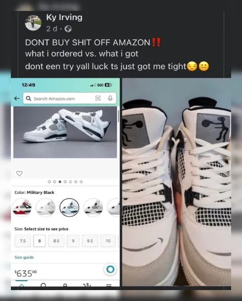 Amazon Shoes Gone Wrong