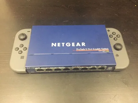 Netgear Switch on Nintendo Switch