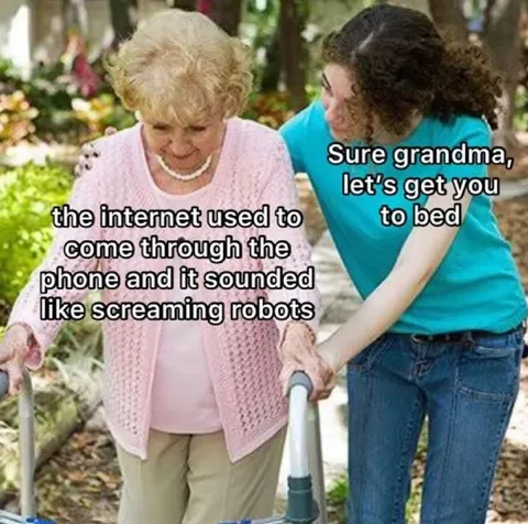 Internet Sounded Like Screaming Robots