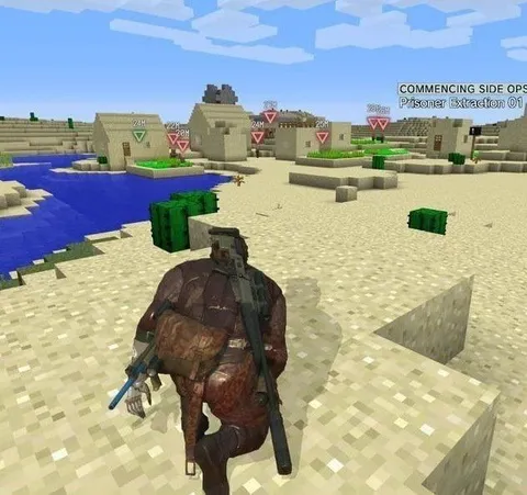 Prisoner Extraction in Minecraft
