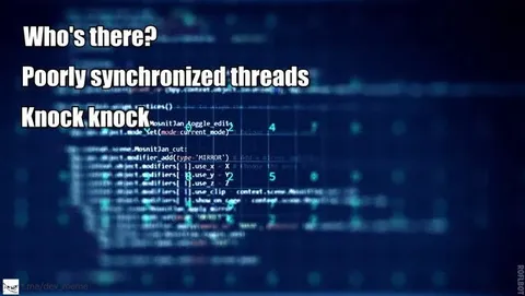 Poorly Synchronized Threads Knock Knock