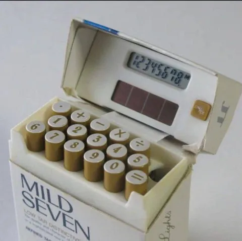 Mild Seven Calculator Cigarettes