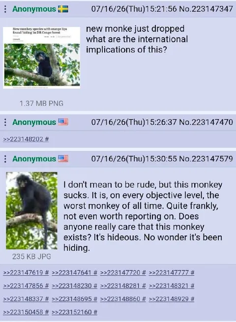 New Monke International Implications