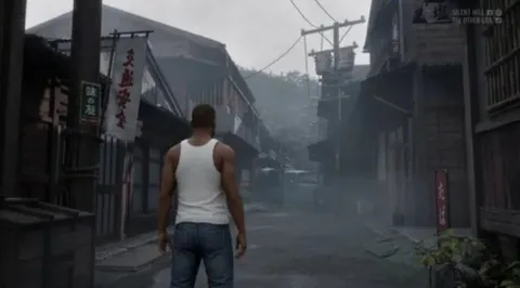 CJ Walks Through Silent Hill