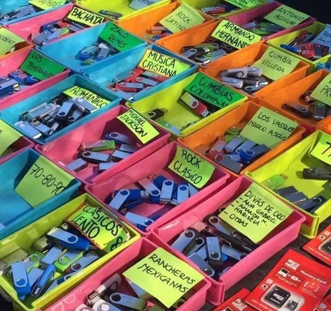 Cajas de música por género