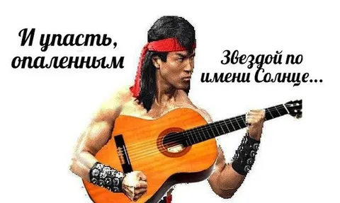 Упасть, опаленным звездой по имени Солнце