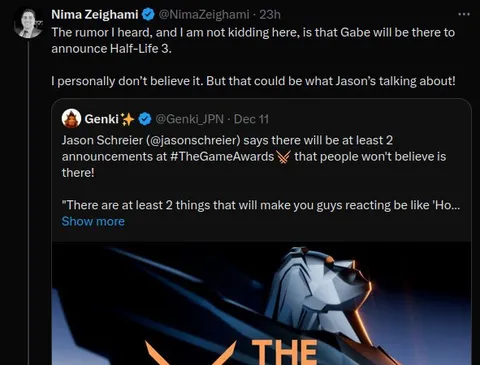 Gabe Newell Half-Life 3 Rumor