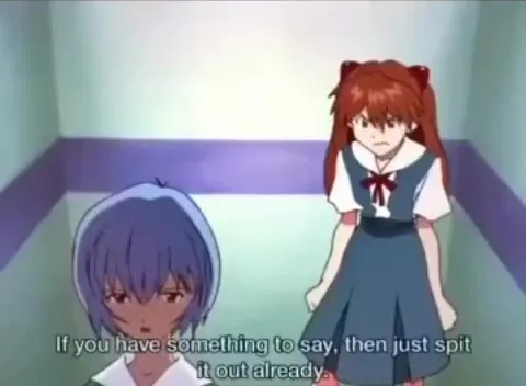 Asuka Demands Rei Speak