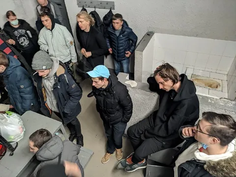 Переполненная камера ожидания