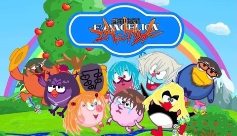 Smeshariki Evangelion Rainbow