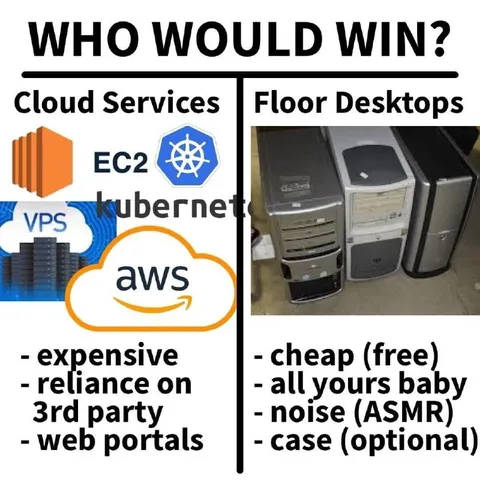 Cloud Services vs Floor Desktops
