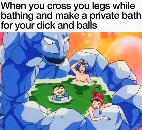 Private Bath for Dick and Balls